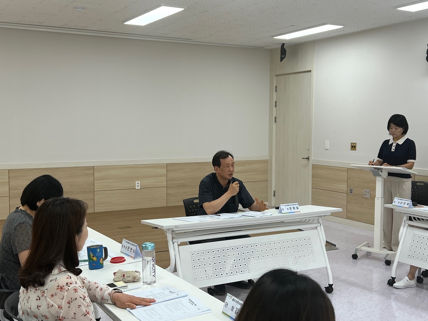 2024년 7월 29일, 제주사회서비스원 월간회의 진행
